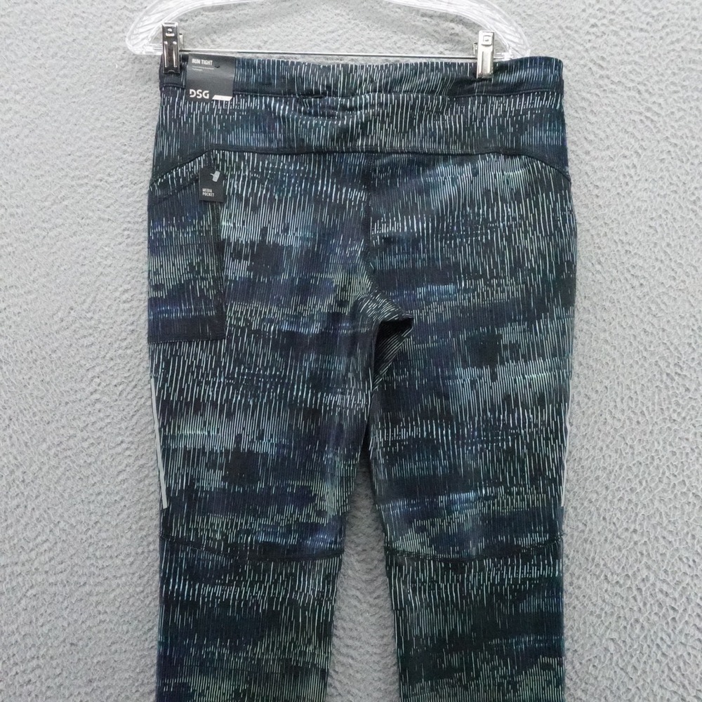 DSG Run Tight Mens Large Digital Stadium Teal Black Performance NEW - Picture 4 of 15